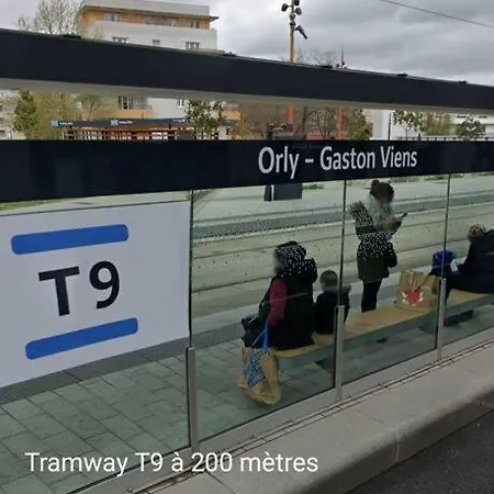 Grand T2 Avec Jardin Et Parking Proche Paris Et 오를리