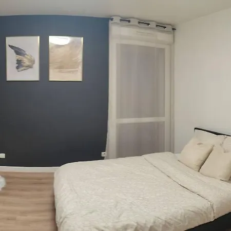 아파트 Grand T2 Avec Jardin Et Parking Proche Paris Et 오를리
