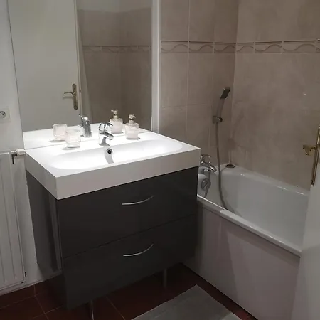 Grand T2 Avec Jardin Et Parking Proche Paris Et 아파트 *